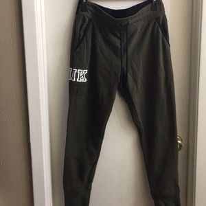 Victoria secret pink jogger sweats